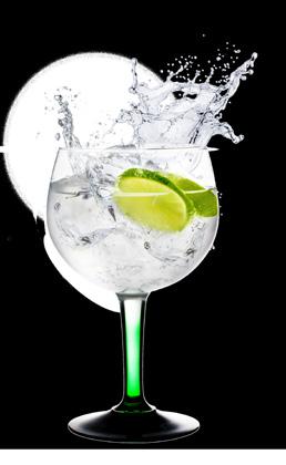 GIN AND TONIC TANQUERAY QUATRO 250 Tanqueray gin, tonic water, lime wedge and