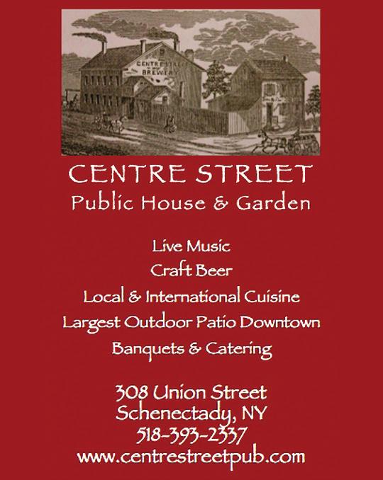 518-377-6637 www.jadebistroscotia.com 120 Mohawk Ave, Scotia Special Events, Desserts & More!! canvascorksandforks.com Café NOLA 617 Union Street www.cafenolany.