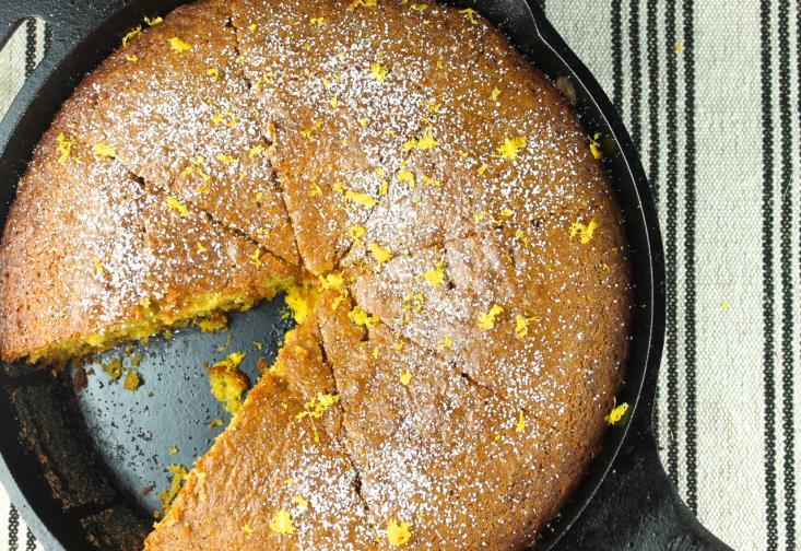 Serves 8 Prep time: 20 minutes Cook time: 45 minutes Orange Avocado Oil Cake This lightly perfumed cake benefits greatly from the combination of the orange juice and zest and the avocado oil.