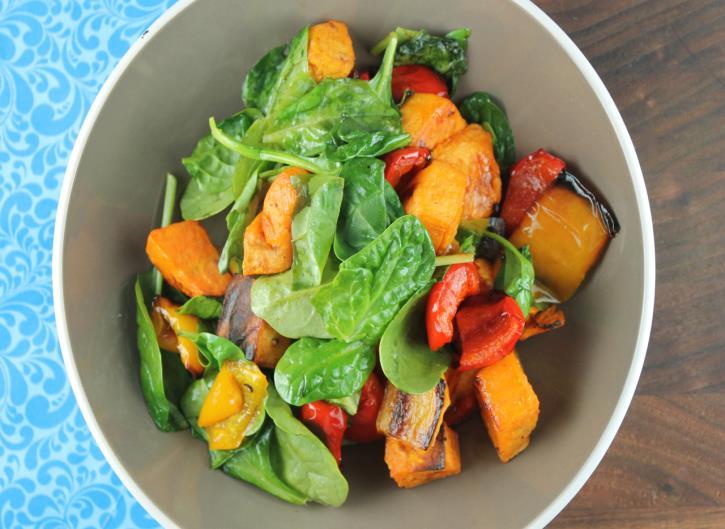 Serves 4 Prep time: 15 minutes Cook time: 40 minutes Cumin Roasted Vegetables Looking for an easy and delicious side dish for your favorite fish filet or chicken breast?