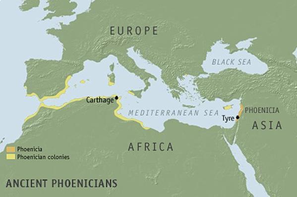 Phoenicians The Phoenicians developed a series of powerful