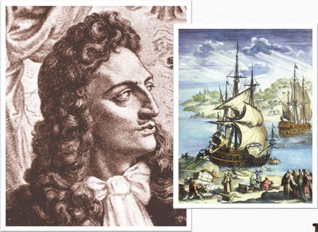 Robert de La Salle French explorer that followed Mississippi