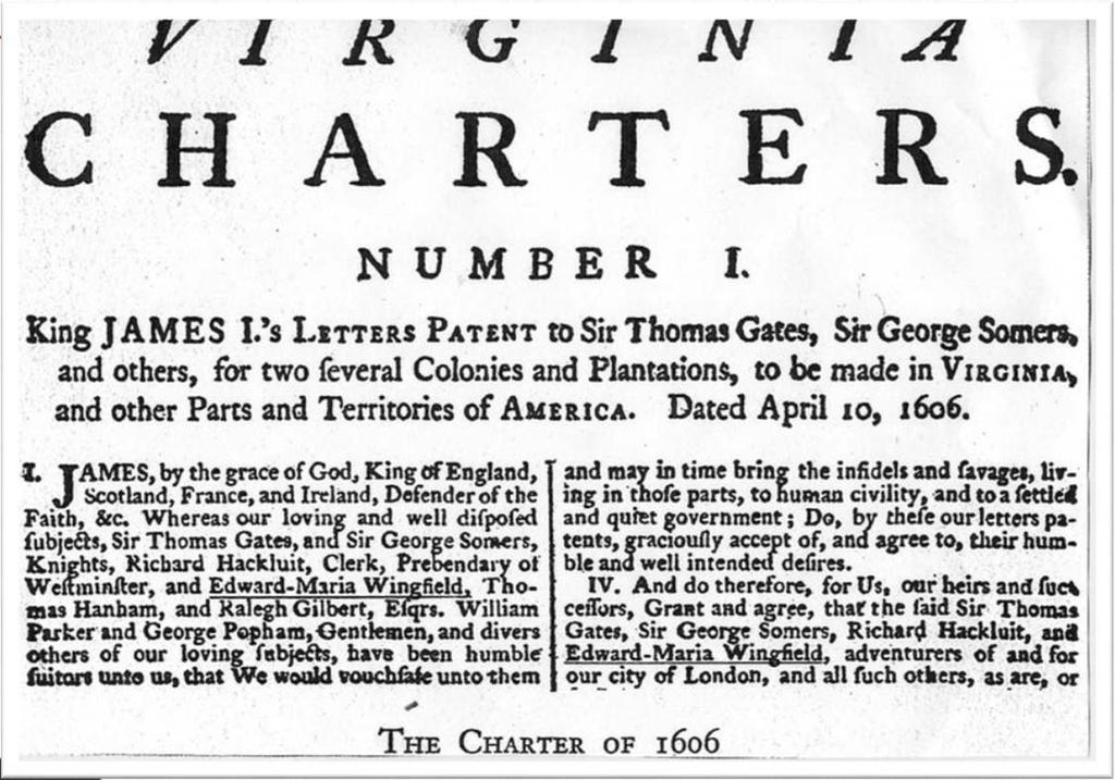 Charter A document granted the