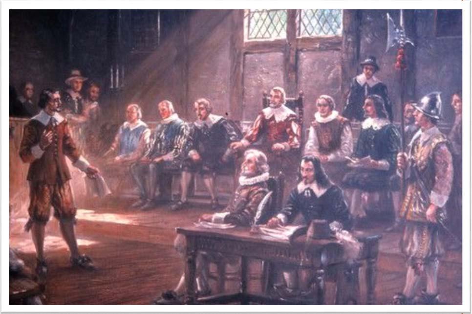 House of Burgesses The first legislature in North America elected by the