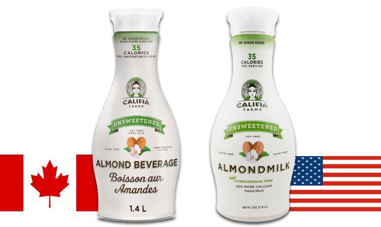 Almond milk, Lemond said, contains only about four to six almonds in an 8-ounce glass. The rest is water and added vitamins.