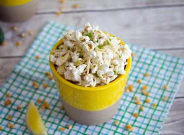 Lemon Parmesan Popcorn Evidence of popcorn can be traced all the way back to 3600 B.C., making it one of the oldest forms of corn.