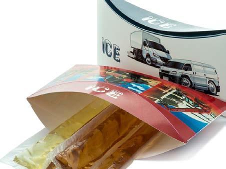 Ice Pops Content Flavour Box shape Dimension Advertisingsurface Gross weight 5 x ready to freeze Ice lollipops Mixed