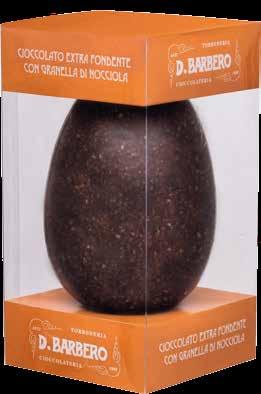 dark chocolate with hazelnut grains gr. 200 cod. art.