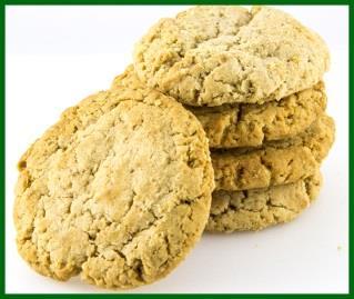One dozen of our delicious Peanut Butter Oatmeal Cookies!