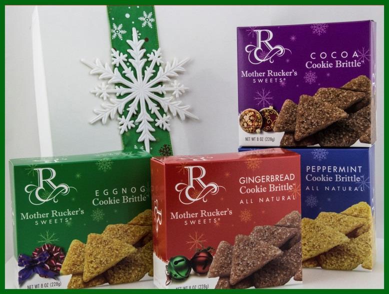 Holiday Cookie Brittle Collection Just in time for the Holidays!
