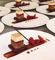 Our banquet service is capable of pampering up to 250 gourmets with several courses, both in culinary terms and