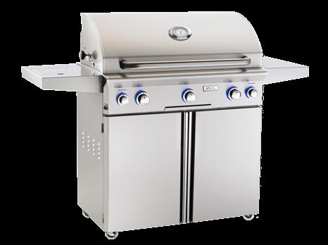L SERIES GRILLS The L series grills feature an electronic push button ignition system, interior halogen