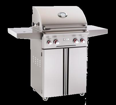 T SERIES GRILLS The T series grills feature a "Rapid Light" piezo ignition system that eliminates the need for electricity or batteries.