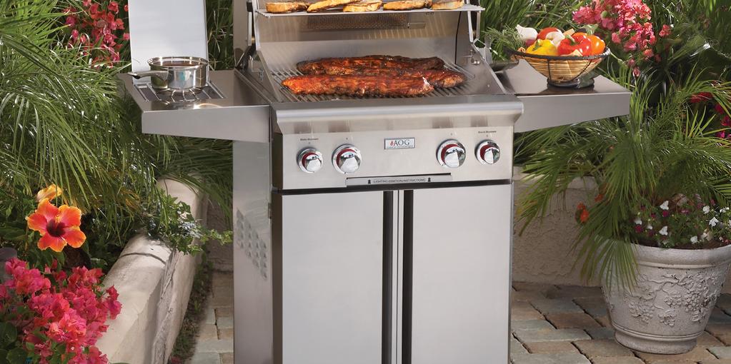 AMERICAN OUTDOOR GRILL WARRANTY HIGHLIGHTS FIFTEEN YEAR WARRANTY American Outdoor Grill stainless steel burners are warranted for Fifteen (15) years TEN YEAR WARRANTY All other American Outdoor Grill