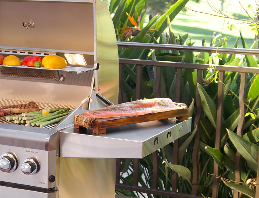 T SERIES GRILLS The T series grills feature a push-to-light piezo ignition system that eliminates the need for electricity or batteries.