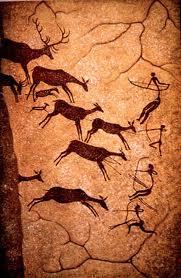 Paleolithic Old Stone Age During this time, people got their food by hunting wild animals and gathering nuts,