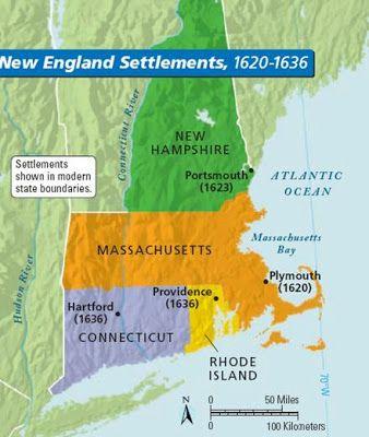 Below are summaries of the THREE colonial regions Read & Answer the Questions in your notes! New England: A Summary New England was a rough region to settle.