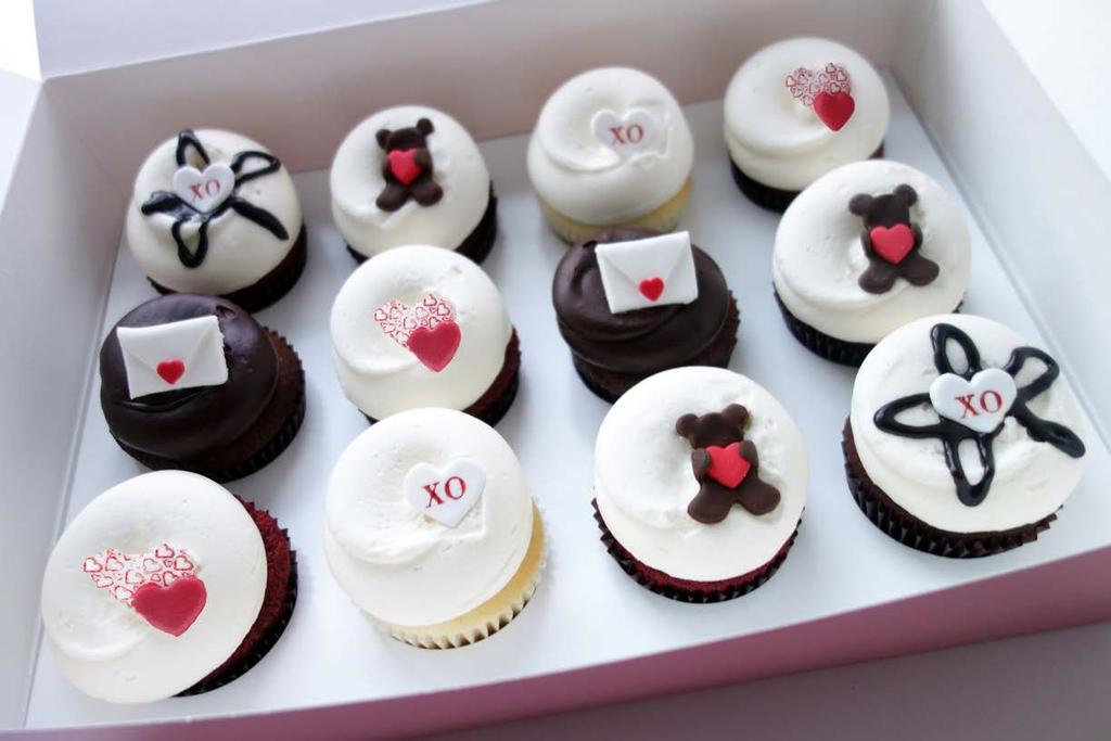 Georgetown Cupcake s BE MINE DOZEN Order online at cupcake.com or via the Georgetown Cupcake App for pick-up, delivery, or overnight nationwide shipping.