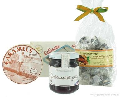 95 Our Gourmet Gifts are packed in wooden