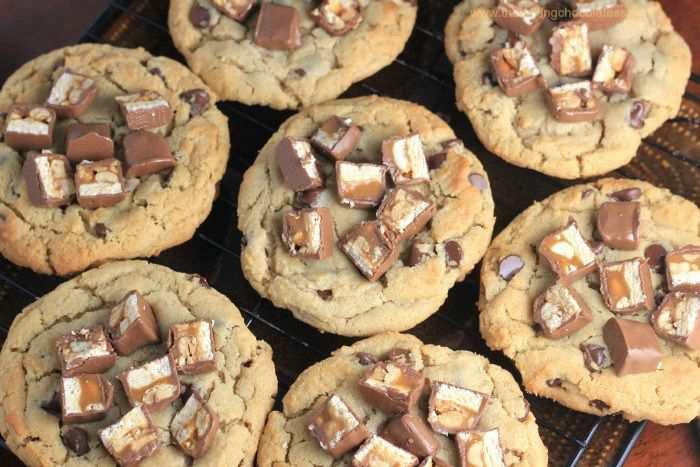 Ultimate Snickers Peanut Butter Cookies Ultimate Snickers Peanut Butter Cookies are the best of both worlds!
