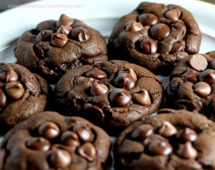 Thick n Fudgy Chocolate Explosion Cookies That's what these