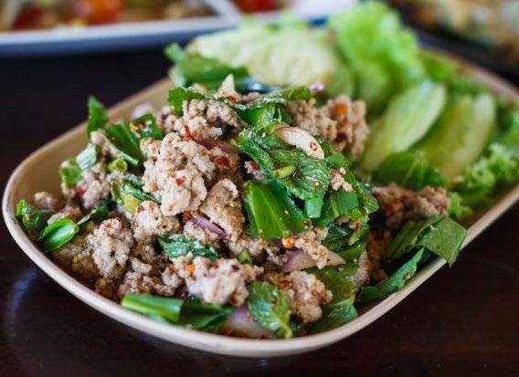 LOCAL CUISINE Lao cuisine has many regional variations, due in part to the fresh foods local to each region.