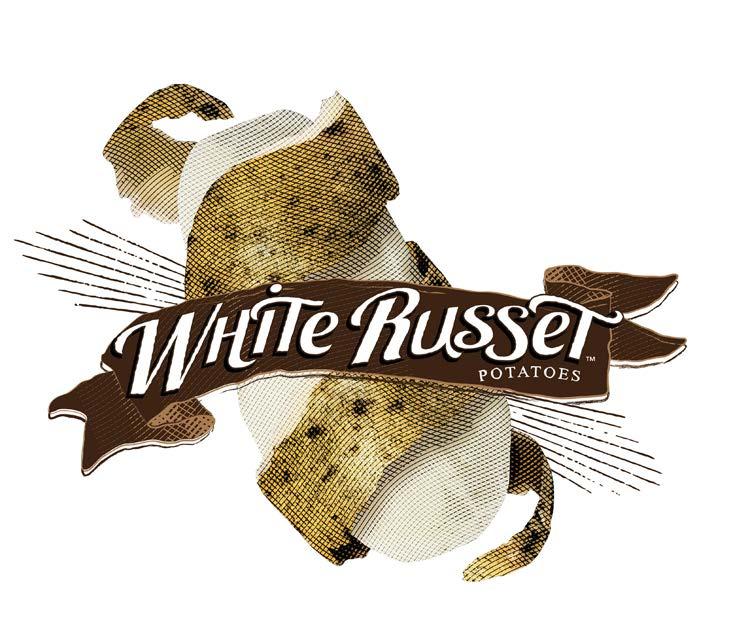 LOGO USAGE White Russet Potatoes Logotype The Full-Color Complete Logotype is the primary White
