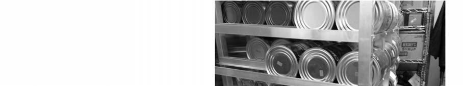 PREVENTING CROSS CONTAMINATION AND HAZARDOUS TEMPERATURES Facility refrigerators and freezers are at