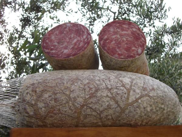 You will visit a family butcher shop where you ll be given generous samples of many different types of salame.