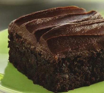 ZUCCHINI BROWNIES box Betty Crocker Gluten Free brownie mix ¼ cup butter, melted eggs cup shredded zucchini FROSTING tablespoons butter ½ oz unsweetened baking chocolate ½ cups powdered sugar to