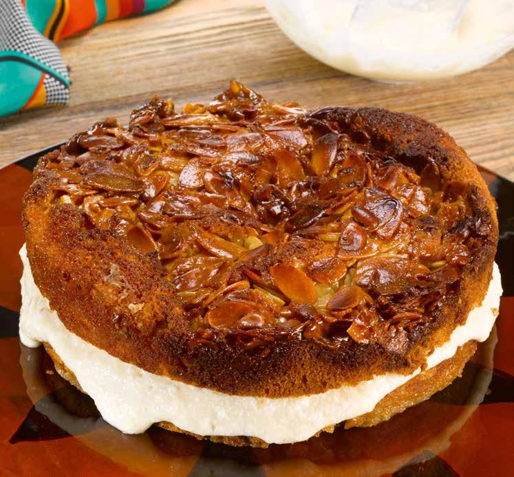 SOUTH AFRICA Bienenstich Bee Sting Cake prep 40 mins/bake 35-45 mins There are several stories behind the name of this cake but the one I am choosing to believe is that the baker who invented it was