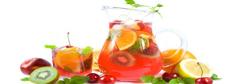 10 BEVERAGES Beverages Avalon House Punch served with Fresh Raspberries (1 gallon/16 cups)...$18 per gallon Coffee- Regular or Decaffeinated.
