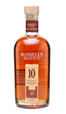 $39 Russell s Reserve has been given a premium makever, harking back t the imagery f classic craft burbn bttles, appealing