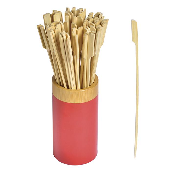 - Clever: thanks to the bamboo container you can always have them at