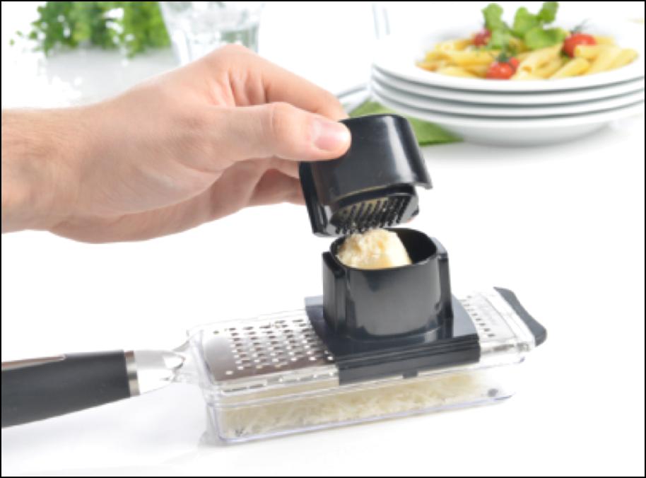 Preparation Graters Essential tool in the kitchen, the grater is commonly used