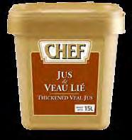 Jus de Veau Lié 1 x 900g 90372 Gluten Free Gravy Granules 1 x 25ltr for Meat