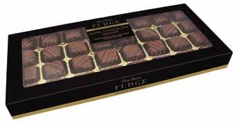FUDGE BF410 Barcode: 5060247764108 8 x 400g BF411 Barcode: 5060247764115 8 x 560g All Butter Handmade luxury butter fudge chocolate dipped Luxury butter fudge double