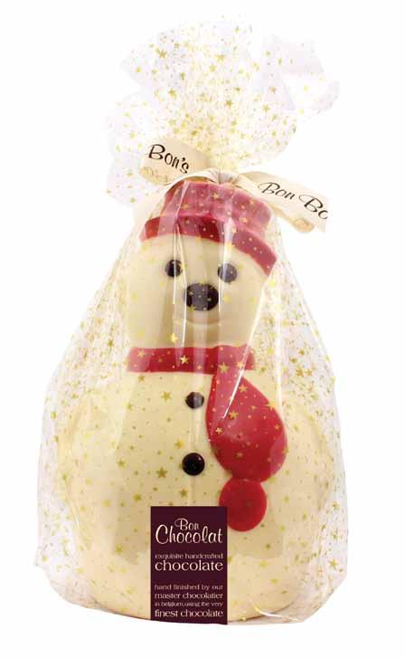 Our chocolate Christmas figures add a much needed dose of Christmas cheer to any home and help retailers