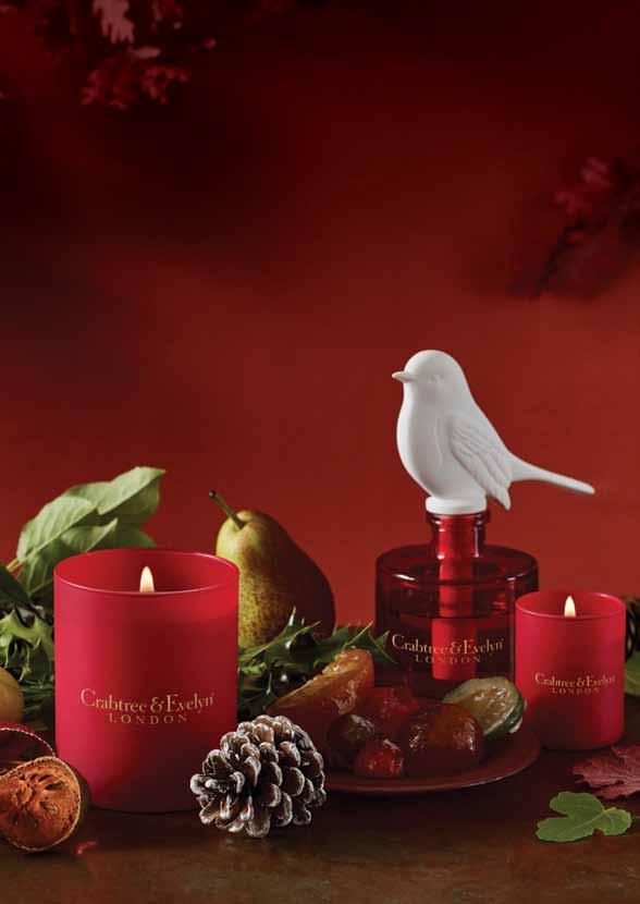 FILL your HOME with INvITING SCENTS Welcome to our Christmas collection of home fragrances.