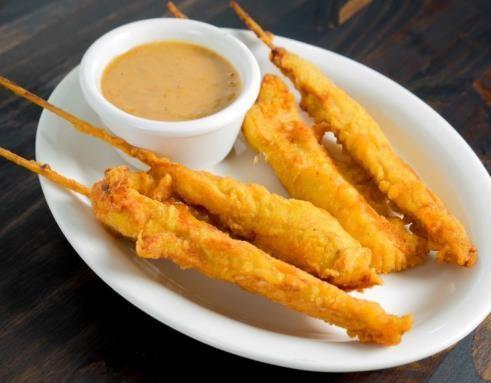 Appetizers Chicken Satay (4 pieces) $7.