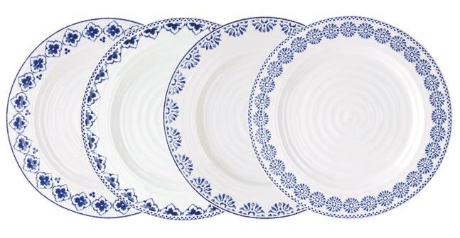 Sophie Blue collection tableware dinner plate 28cm/11 CPUA76800-XF dinner
