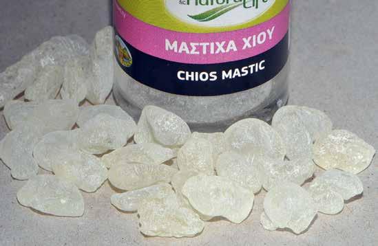 Mastic, the resin