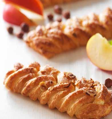 Apple Crunch 48 x 95g A plait of flaky pastry, filled with crisp apple