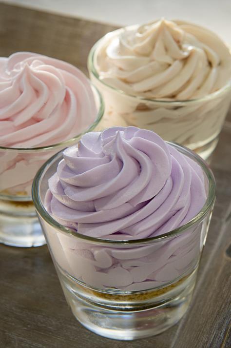GINGER, VIOLET & ROSE PANNACREMA PASTRY COMPOUNDS A bouquet of new flavors and perfumes for gelato.