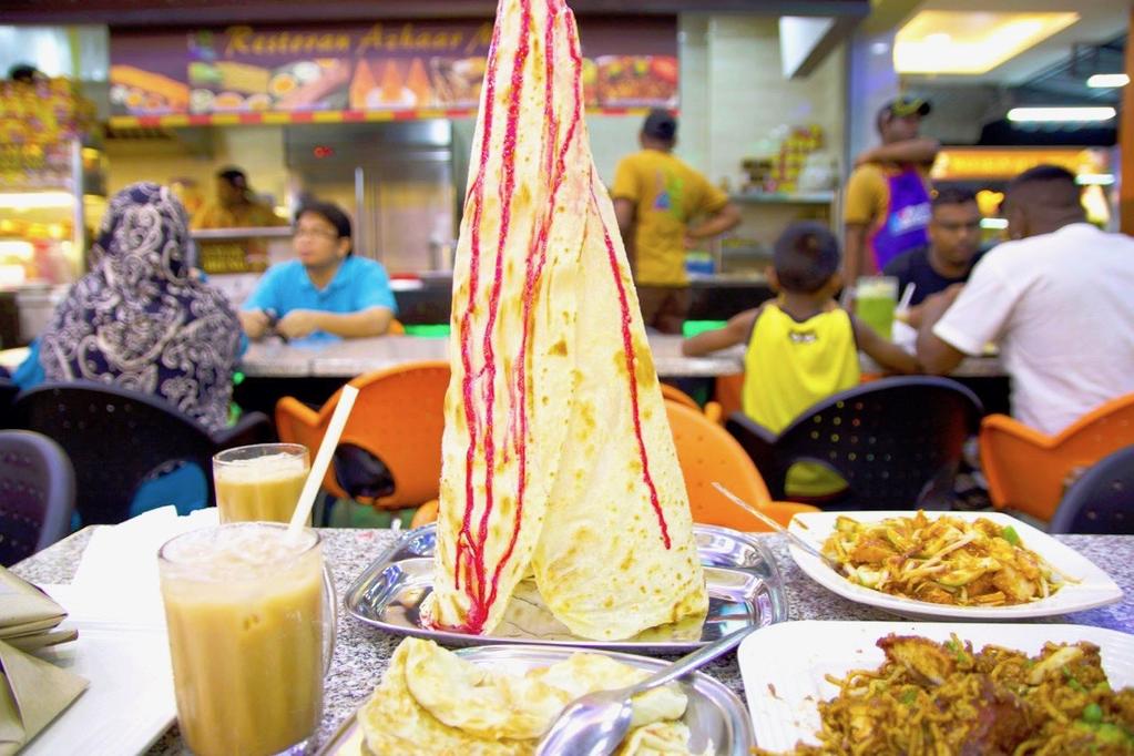 The Unpretentious Dining in Malaysia Mamak eateries offers fantastic tasting food. It is a popular place among Malaysians to catch up with friends.
