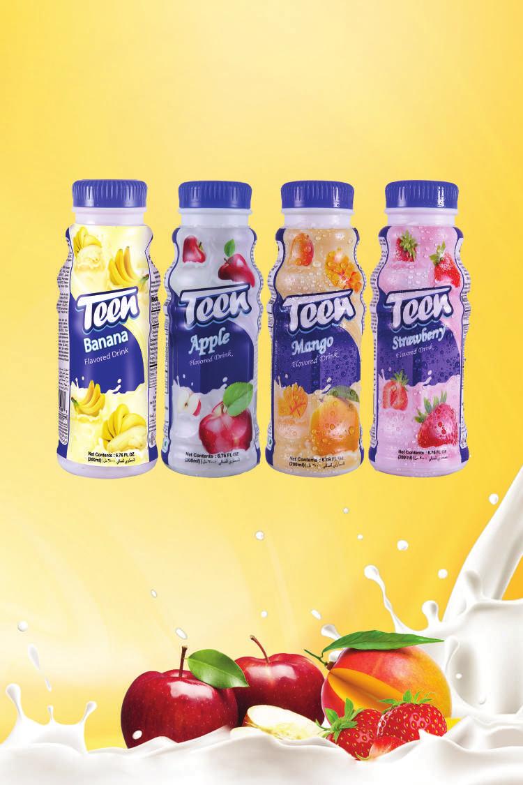 Dairy Derivatives Product Teen Flavoured Drink Banana/