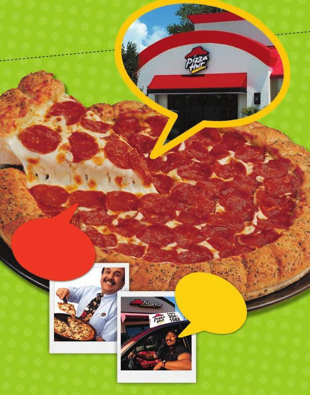In 2001, the revolutionary Twisted Crust pizza featuring a Rip and Dip breadstick crust delivered a whole new, fun way to eat pizza.