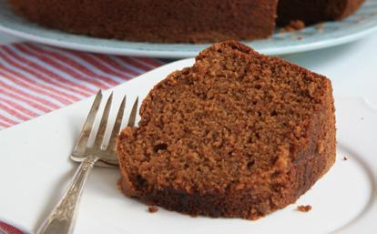 Whole Wheat Applesauce Cake (adapted from Martha Stewart Everyday Food) 3 cups flour (½ whole wheat or spelt) 2 tsp baking soda 1 tsp salt 1 ½ tsp cinnamon 1 ¼ tsp cardamom 1 cup butter, softened 2