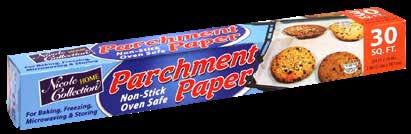 6 Pre-Cut Parchment Paper Sheets Case/