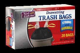 Gallon Trash Bag Drawstring Case/ 20